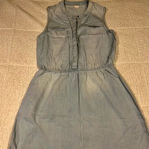 Denim style dress